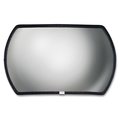 See All Convex Mirror, Round Rectangular Glass, 12"x18" SEERR1218